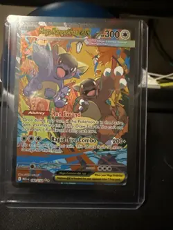 Mega Kangaskhan EX 182/132 Mega Evolutions SIR Pokemon TCG NM - Image 1