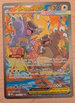 Mega Kangaskhan Ex 182/132 Mega Evolution SIR Near Mint English Pokemon TCG - Image 1