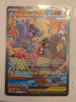 Mega Kangaskhan EX SIR 182/132 Near Mint Mega Evolution English Pokemon TCG - Image 2