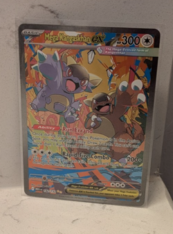 Mega Kangaskhan EX SIR 182/132 Near Mint Mega Evolution English Pokemon TCG - Image 3