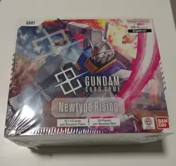 GUNDAM CARD GAME: Newtype Rising Booster Box GD01 BANDAI English *IN STOCK - Image 1