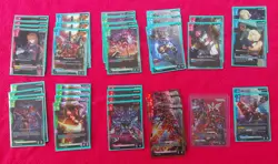 Gundam Card Game Newtype Rising Bulk Lot LRs/Rs x45 Sinanju LR+ Unicorn Banshee - Image 1