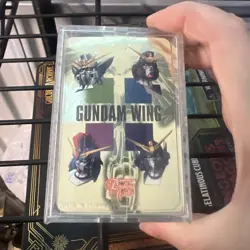 Mobile Suit Gundam Wing Anime Playing Cards Card Game Deck - Image 1