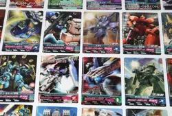 BANDAI japan anime GUNDAM TRIAGE TRADING CARD GAME COLLECTION 50 CARDS - Image 5