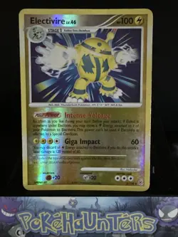 Pokemon Card Electivire 3/130 Diamond & Pearl Reverse Holo Rare Played - Image 1