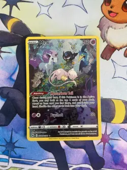 Mew GG10/GG70 Holo Crown Zenith Galarian Gallery Pokemon NM Card - Image 1