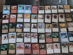 MTG Magic the Gathering 50 Cards Common / Uncommon early 2000's Lot 17 - Image 1