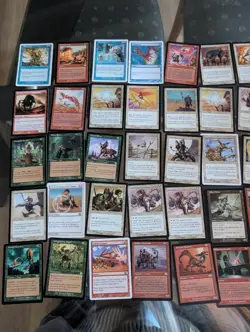 MTG Magic the Gathering 50 Cards Common / Uncommon early 2000's Lot 17 - Image 2