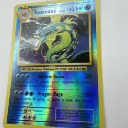 2016 Pokemon Evolutions XY Gyarados Holo Rare Card 34/108 - NM+ free shipping - Image 2