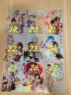 Card Cartes Goddess Story ZR Waifu sexy holo oil - Image 3