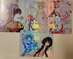 Card Cartes Goddess Story ZR Waifu sexy holo oil - Image 5