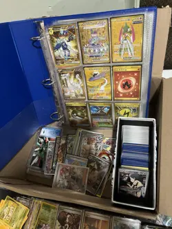 Massive Box Pokemon Card Collection Lot Binder Wotc Vintage Full Art Base Set - Image 2