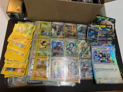 Massive Box Pokemon Card Collection Lot Binder Wotc Vintage Full Art Base Set - Image 4