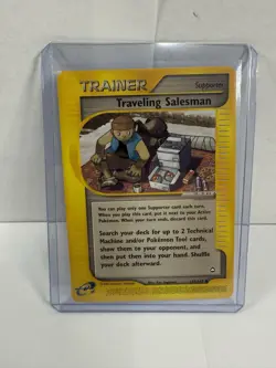 Pokemon Traveling Salesman 137/147 Aquapolis Uncommon Trainer Non Holo - Image 1
