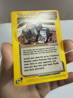 Pokemon Traveling Salesman 137/147 Aquapolis Uncommon Trainer Non Holo - Image 5