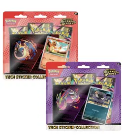 2 x Pokemon TCG Ascended Heroes Tech Sticker Collection | Gastly & Charmander🔥 - Image 1