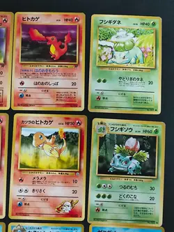 Pokemon Card Japanese Old Back Bulk Set 12 Squirtle Bulbasaur Charmander eb248 - Image 2