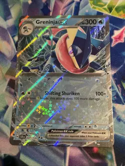 Pokemon TCG Greninja ex 041/142 Double Rare Stellar Crown NM/M - Image 1