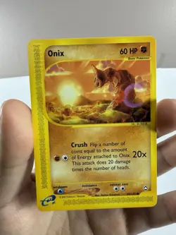 Pokemon Onix Aquapolis 98/147 Non Holo Common - Image 2
