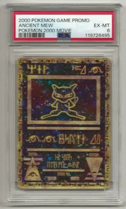 ANCIENT MEW - 2000 Pokemon Game Promo - Pokemon 2000 Movie #1 - Graded 6 (2497a) - Image 1