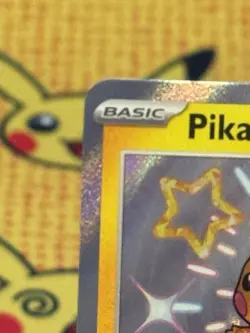 Shiny Pikachu 131/091 SV: Paldean Fates Holo NM Pack Fresh Pokemon TCG - Image 4