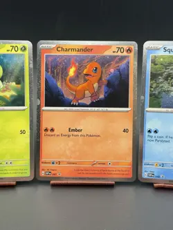 POKEMON COSMOS HOLO PROMO BULBASAUR 46, CHARMANDER 47, SQUIRTLE 48 - NM - Image 3
