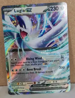 Pokemon Lugia EX ENGLISCH HOLO CLV 017/034 TCG Classic Collection Near Mint - Image 1