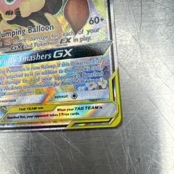 Mega Lopunny & Jigglypuff GX (Alternate Full Art) 226/236 Sm-Cosmic Eclipse Holo - Image 3