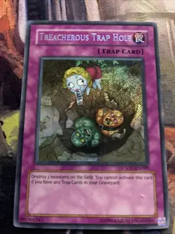 Treacherous Trap Hole CSOC-EN089 Crossroads of Chaos Unlimited|Unlimited Edition - Image 1