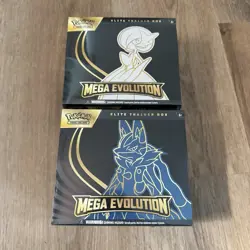 LOT OF 2 Pokemon Mega Evolutions ETB Elite Trainer Box SEALED Gardevoir Lucario - Image 1