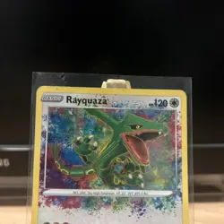 Pokemon TCG Rayquaza Amazing Rare Card 138/185 Vivid Voltage NM - Image 2