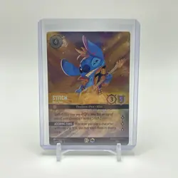 Disney Lorcana Stitch - Rock Star (Store Championship) 30/P1 Enchanted Promo - Image 1