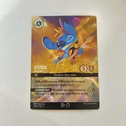 Disney Lorcana Stitch - Rock Star (Store Championship) 30/P1 Enchanted Promo - Image 3