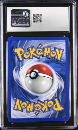 POKEMON CGC 7 NM Base Set Shadowless Magneton 9/102 Holo Rare Unlimited *0071 - Image 3