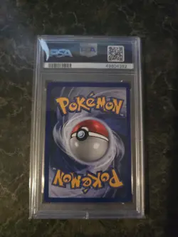 Pokemon TCG 1999 Base Set Unlimited Magneton Rare Holo #9/102 PSA 9 - Image 2