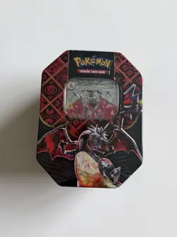 Pokemon Paldean Fates Charizard EX Tin - Factory Sealed! - Image 1