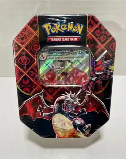 Pokemon Paldean Fates Charizard EX Tin (New/Factory Sealed) - Image 1