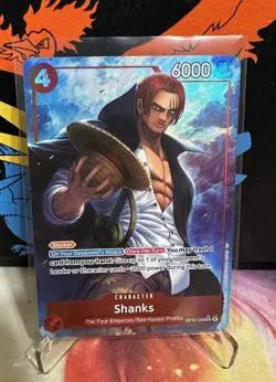 One Piece [OP-12] Shanks OP12-008 Alternate Art - Image 1