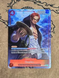 One Piece Card Game Shanks (Alternate Art) OP12-008 Rare NM English - Image 1