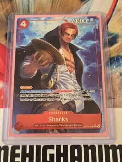 One Piece TCG Shanks (008) (Alternate Art) OP12-008 Legacy of the Master - Image 2