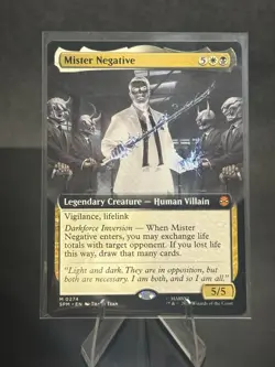 MTG Mister Negative (Extended Art) Normal NM Marvel's Spider-Man Magic 274 - Image 1