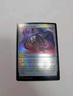 MTG - Springleaf Drum (Foil) - Lorwyn Eclipsed NM/M Condition - Image 1