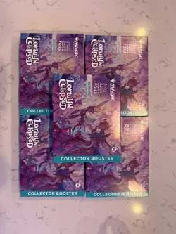 Magic: The Gathering Lorwyn Eclipsed Collector Booster Factory Sealed x5 - Image 1