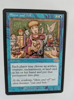 Show and Tell Urza's Saga MTG NM Free shipping with tracking - Image 1