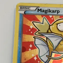 Pokemon TCG Magikarp XY 143 Holo Black Star Promo Card - MP Bent - Image 4