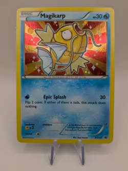 Pokemon TCG Magikarp XY 143 Holo Black Star Promo Card - Image 3