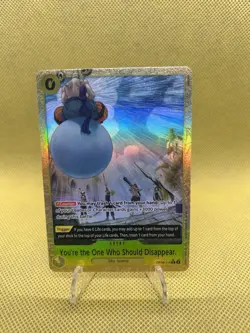 One Piece TCG You're the One Who Should Disappear (115) (Alternate Art) PRB02 - Image 1