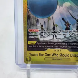 One Piece TCG: OP06-115 You're the One Who Should Disappear (Alt Art) - PRB02 - Image 5
