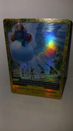 One Piece TCG OP06-115 Alt Art PRB-02 You're the One Who Should Disappear - Image 1