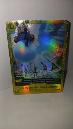One Piece TCG OP06-115 Alt Art PRB-02 You're the One Who Should Disappear - Image 3